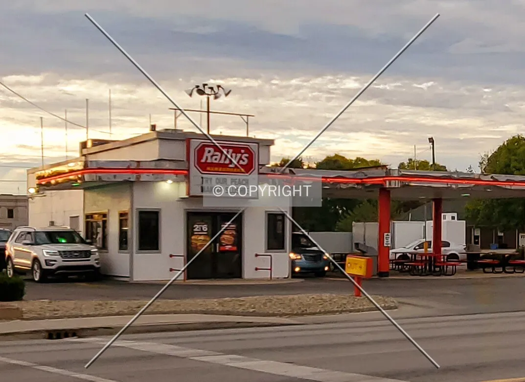 Evening view from the southeast; October 19, 2019