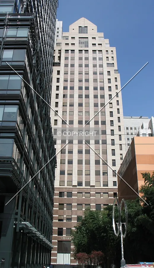 Looking up from the southeast