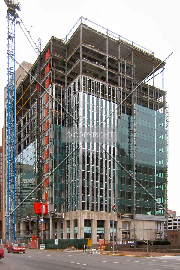 Northwest corner from West Washington Street