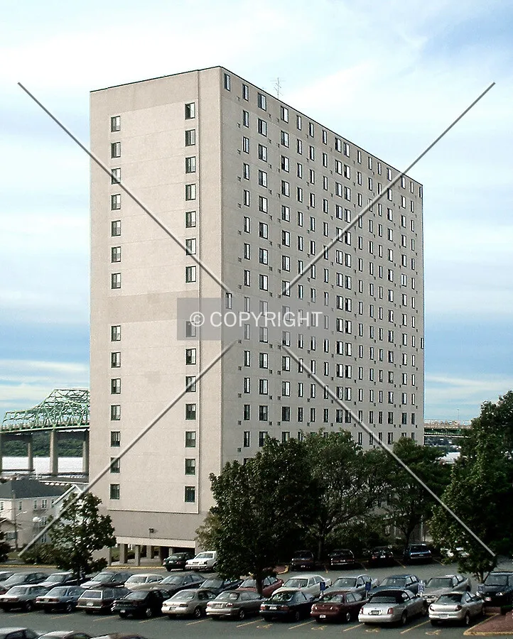 View from the southeast