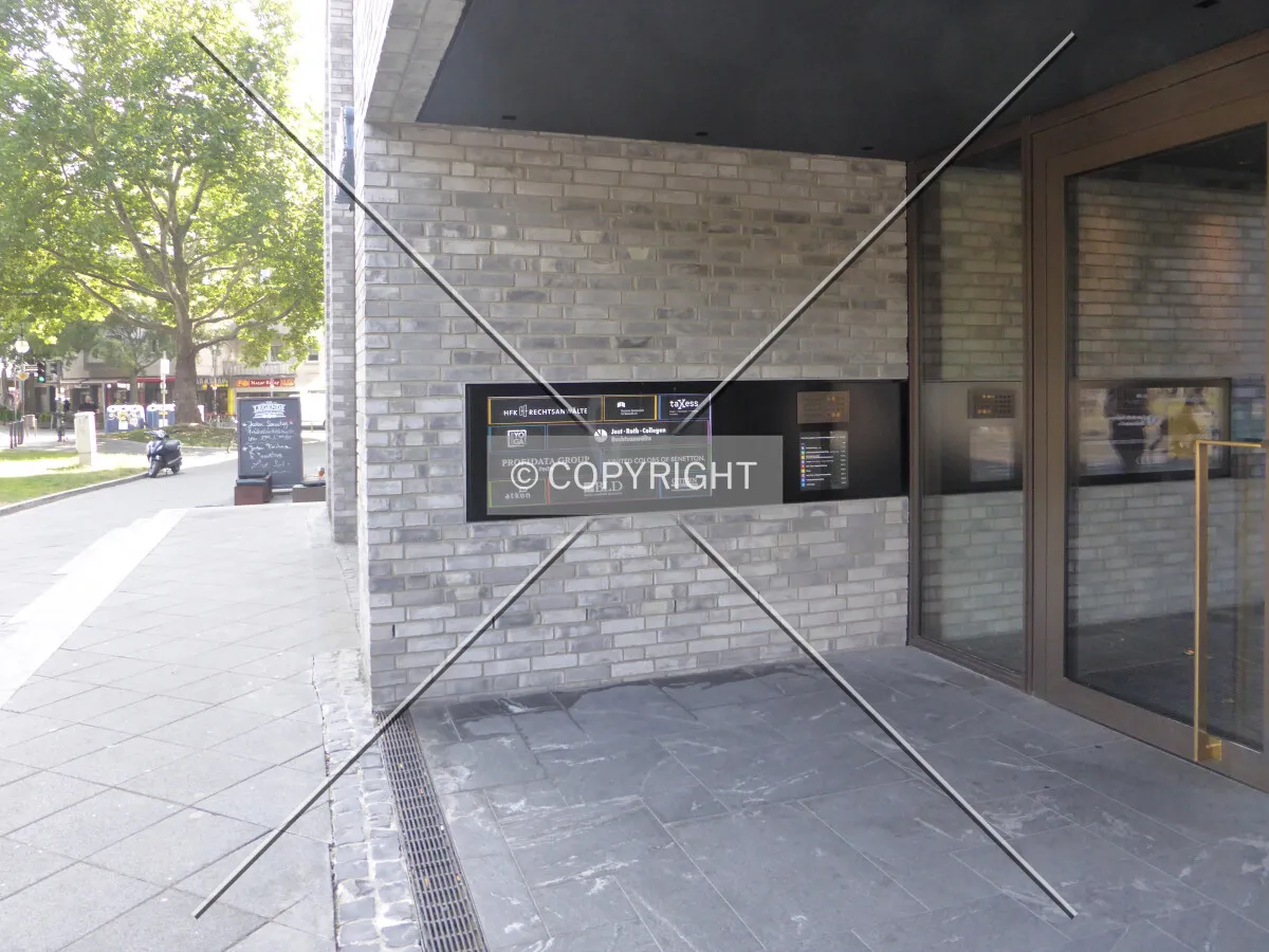 Tenant sign at Stephanstraße 3