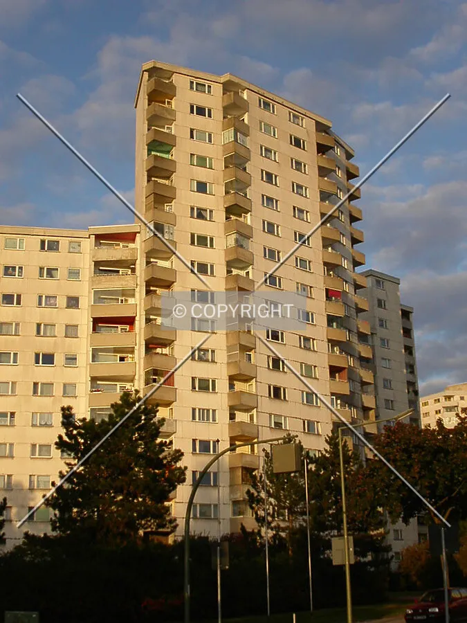 One of the building of the complex