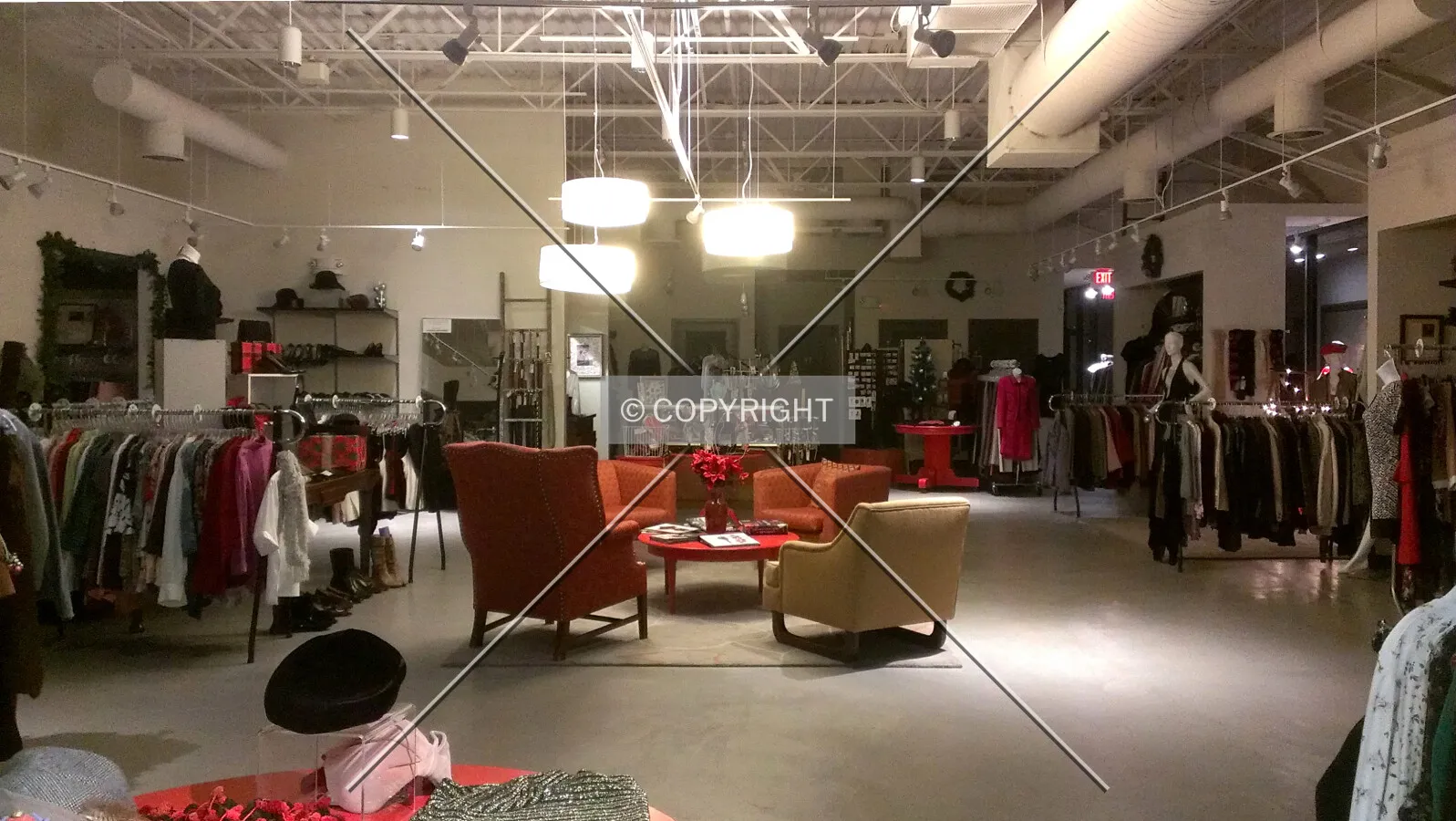 Interior of Rung at night; December 2, 2013
