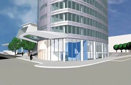 Rendered view of base