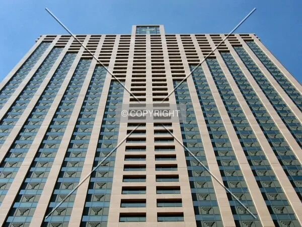 Looking up from St. Charles Avenue