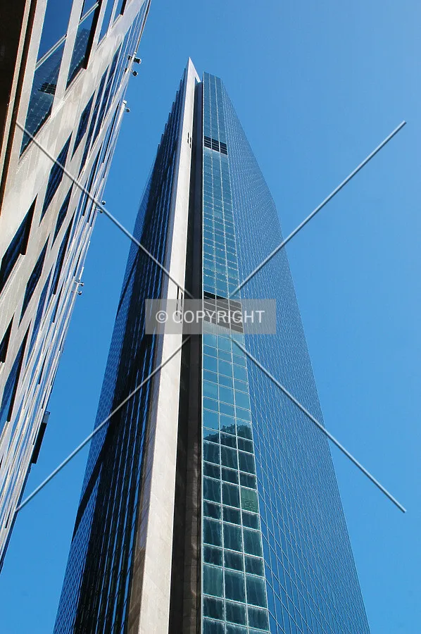 Looking up from Reiby Place