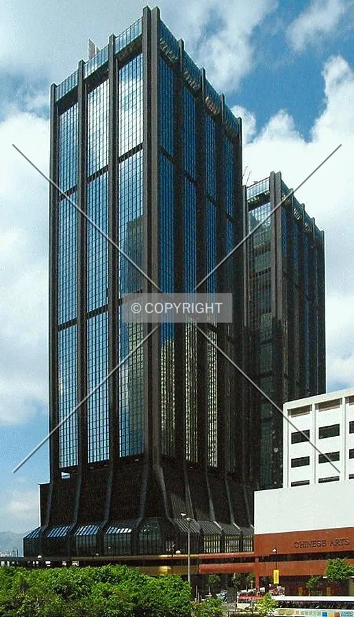 Building with Harbour Centre in background - from Central Plaza