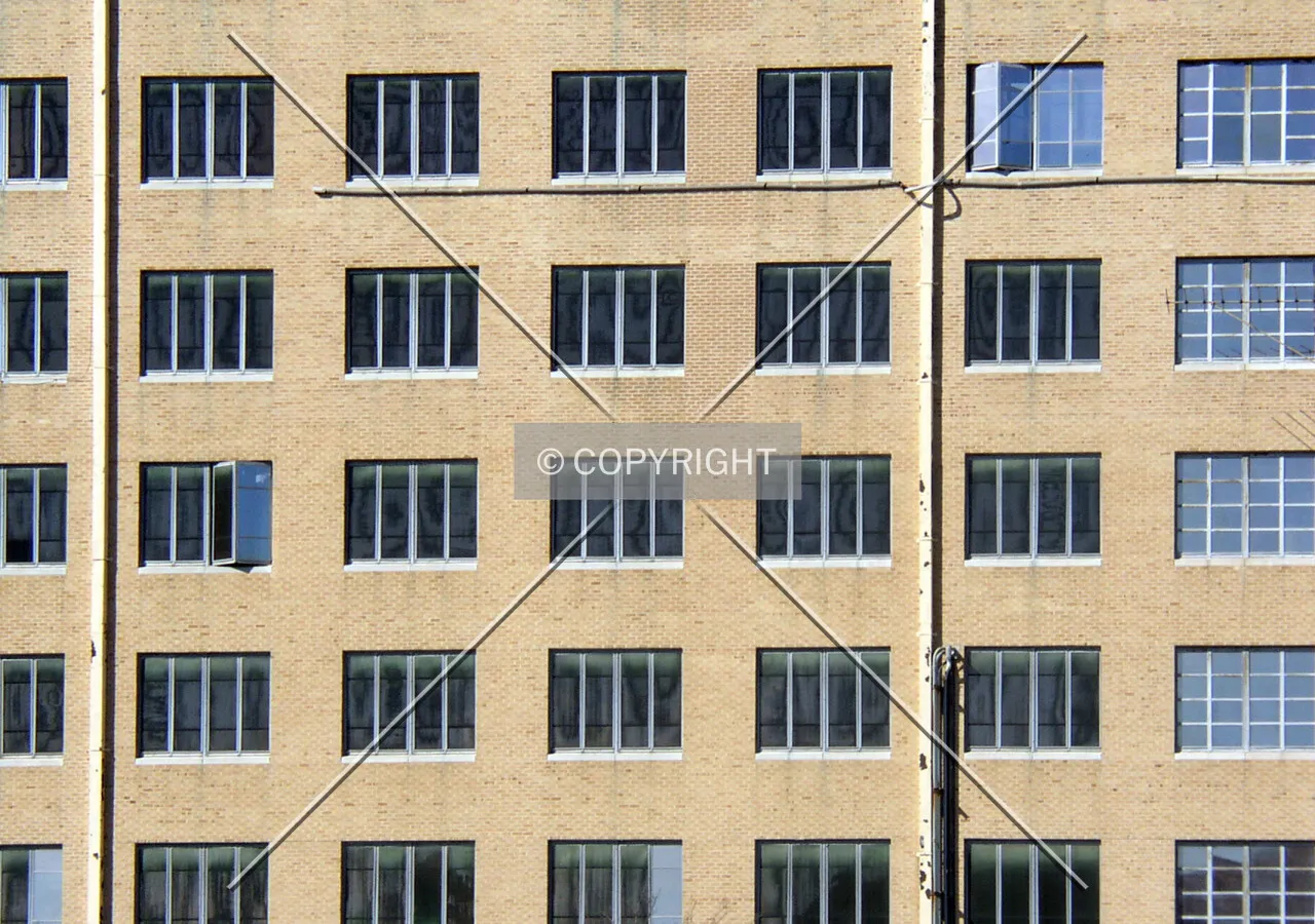 Detail of the southern facade