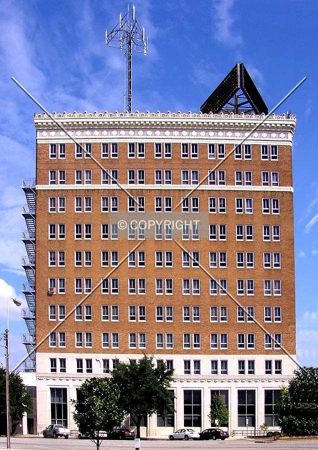 Looking east from University Boulevard