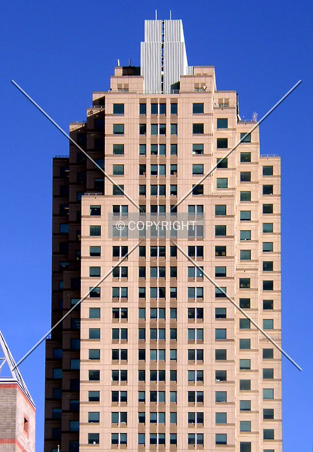 Upper floors on the western side