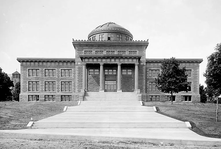 Vintage view from the south