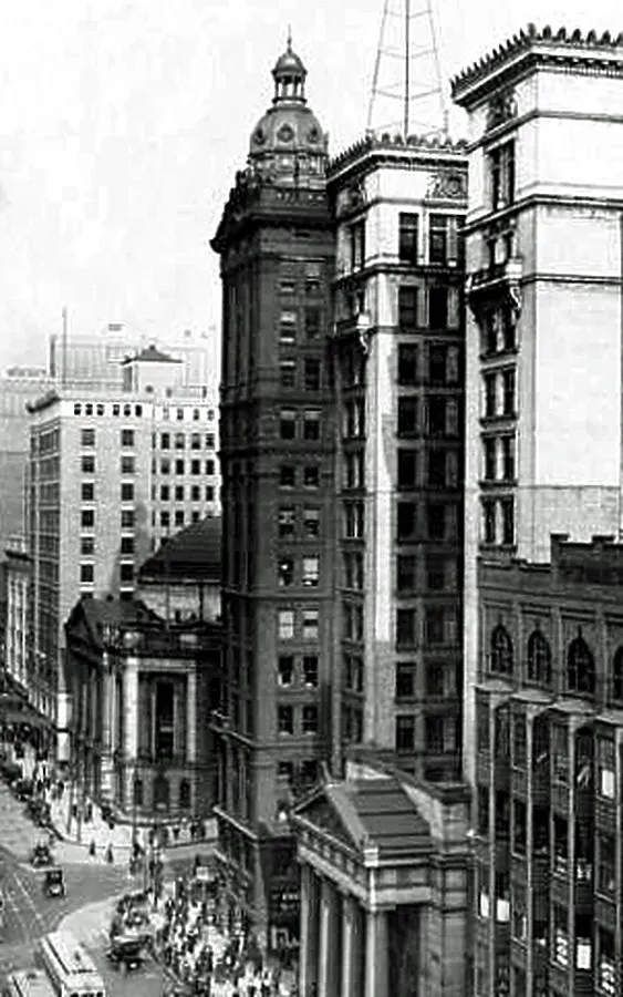 View from the west