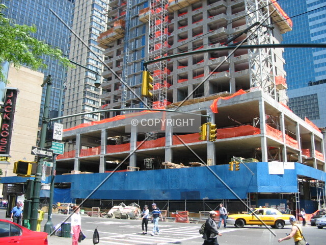 Under construction, May 2002
