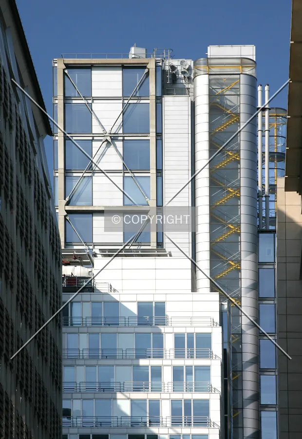 The rear from Gresham Street