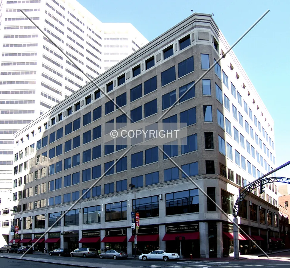 View from the southwest across Trumbull Street