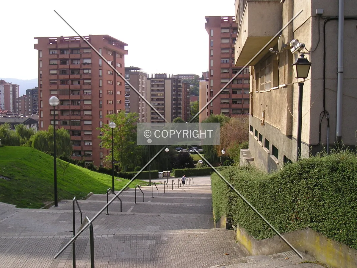 View towards the west from the junction with Doctor Ornilla
