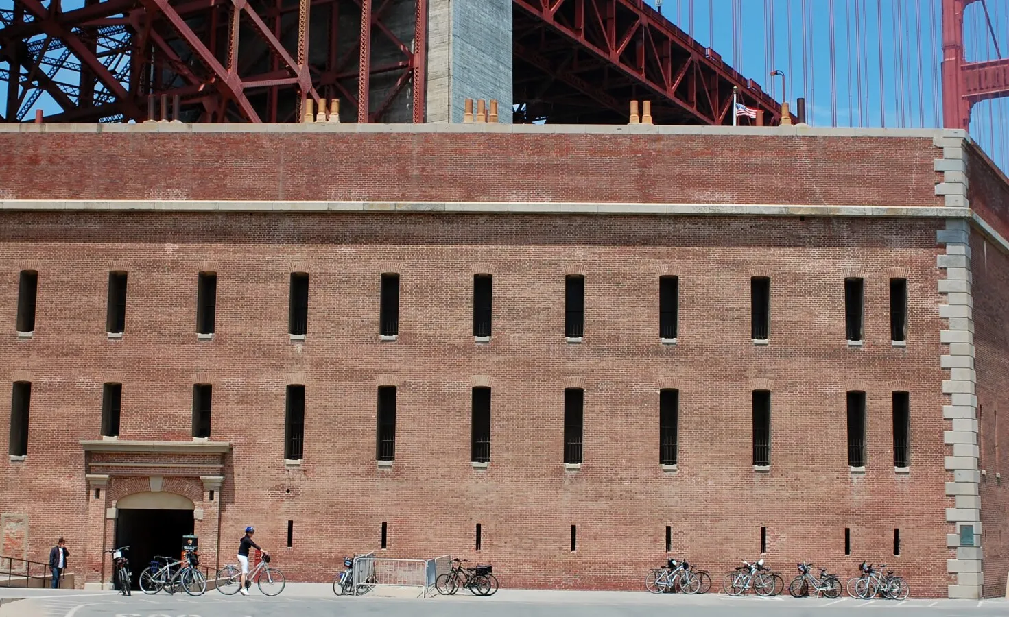 View from the southeast