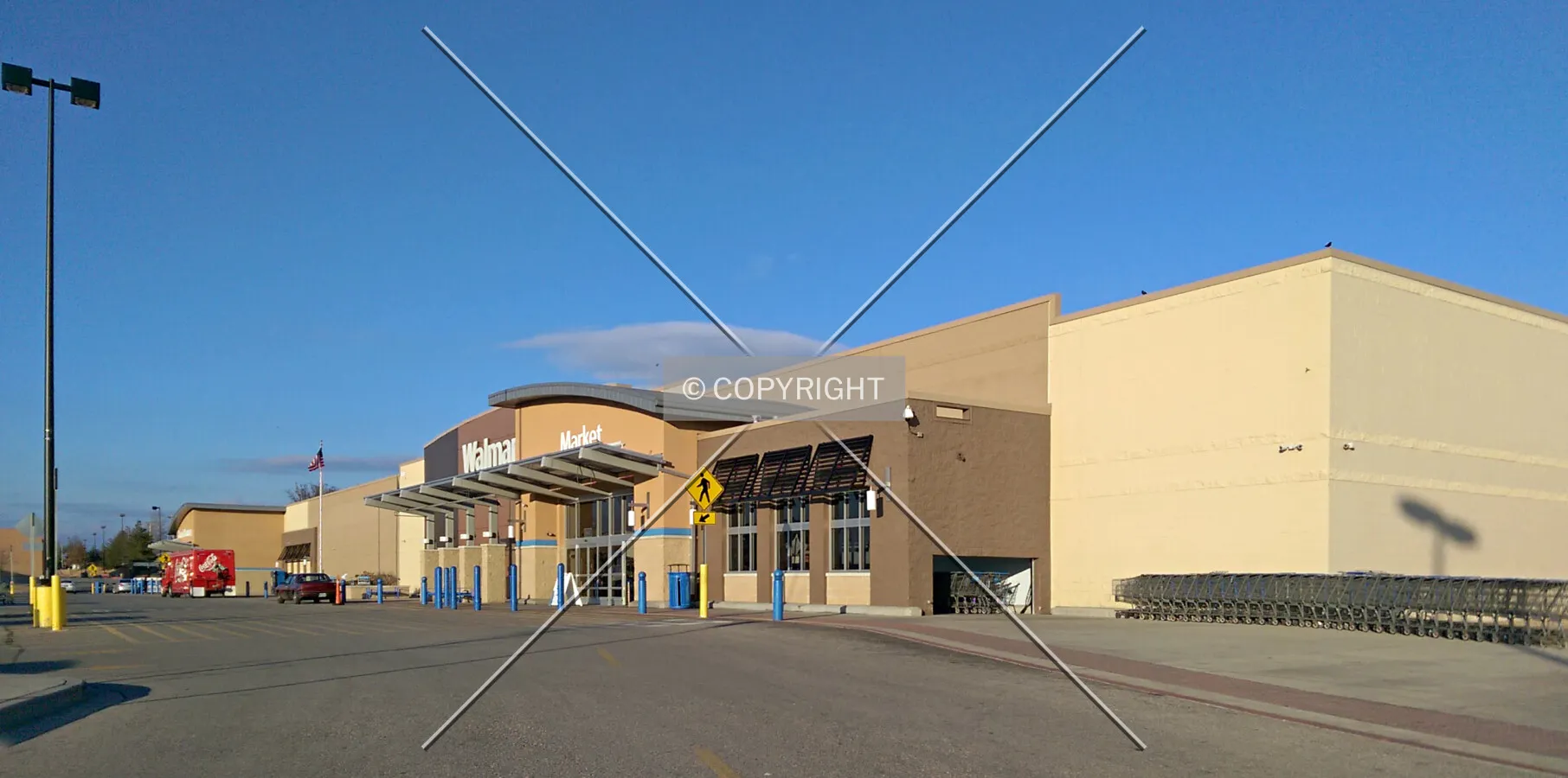 View from the southwest; January 27, 2015