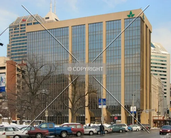 View to the east along Washington Street