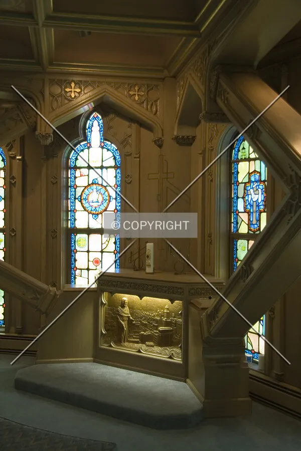 The top floor chapel