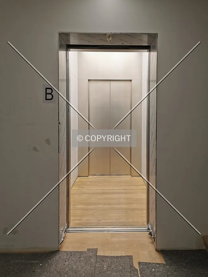 Inside a Schindler elevator