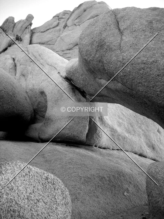 Rocks (black & white)