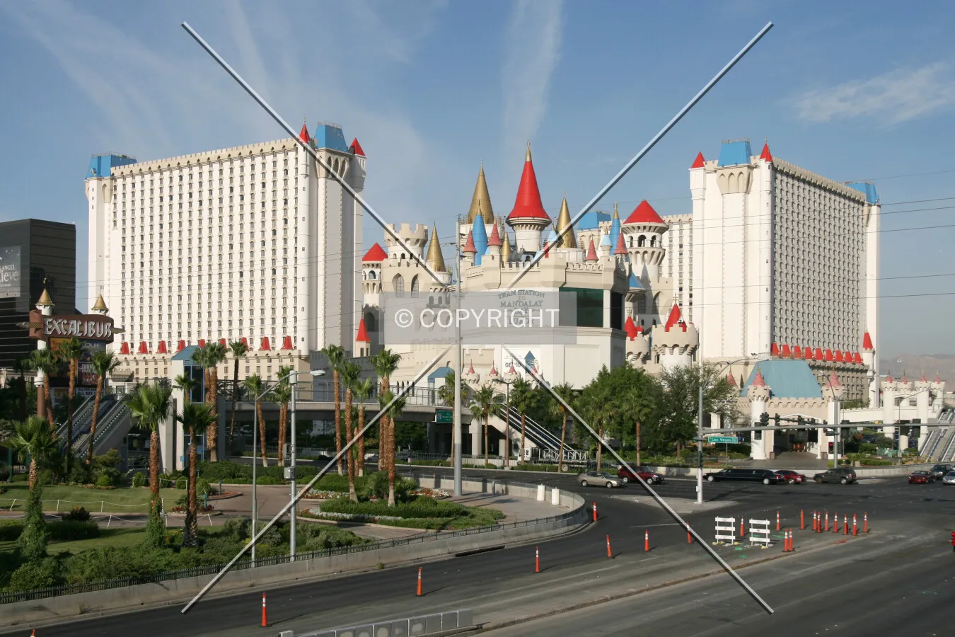 View from the northeast