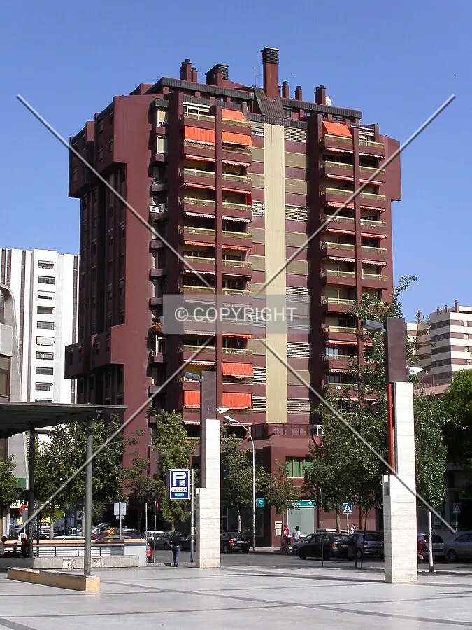 As seen from the west