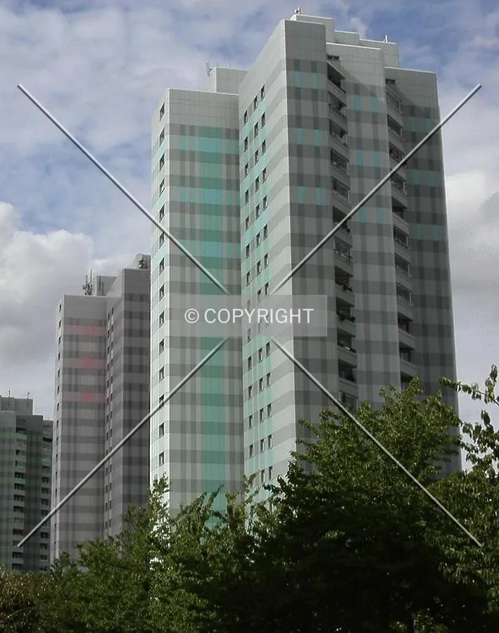 Row of buildings at Zingserstrasse