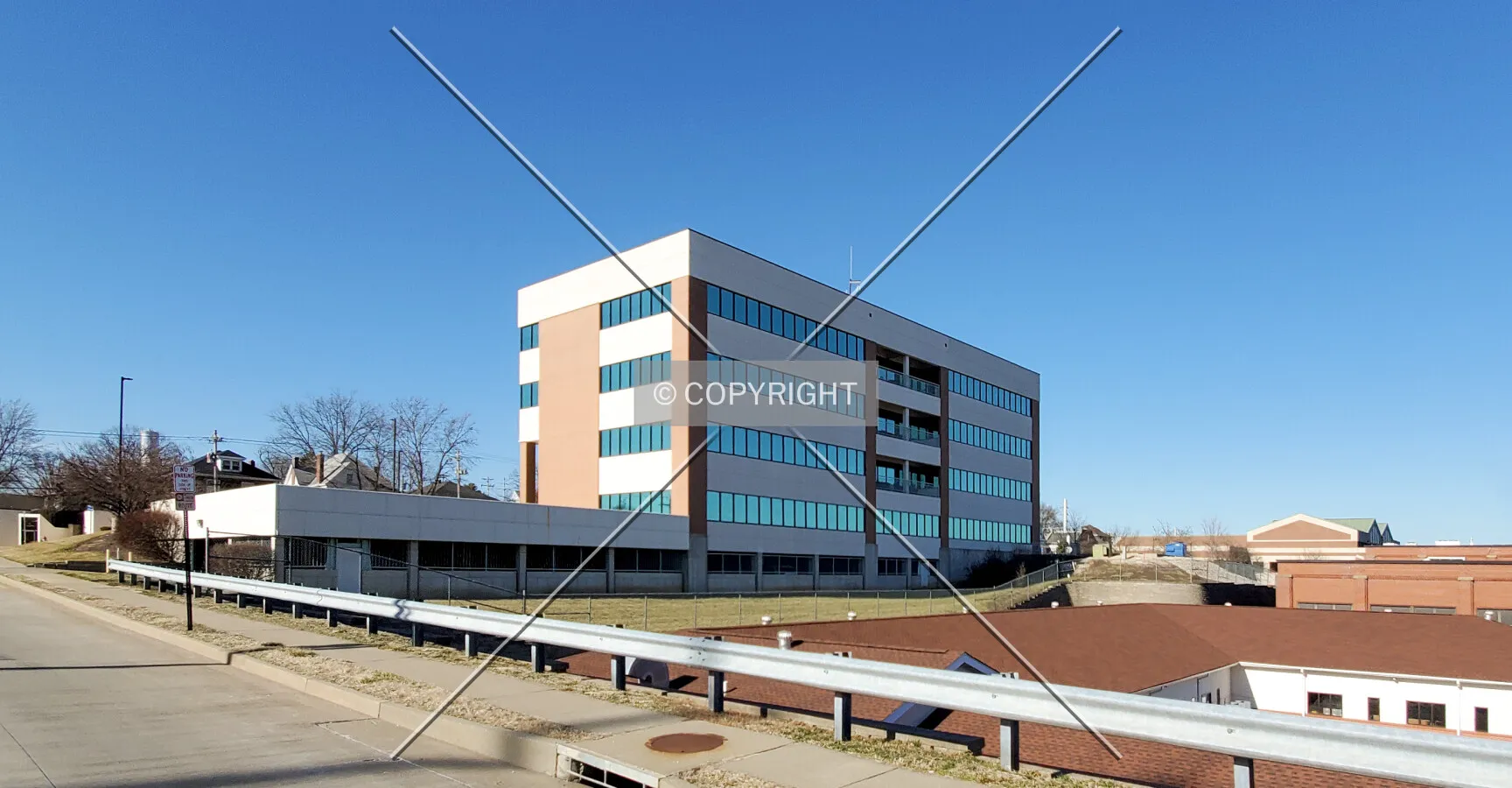 Southeast view; February 29, 2020