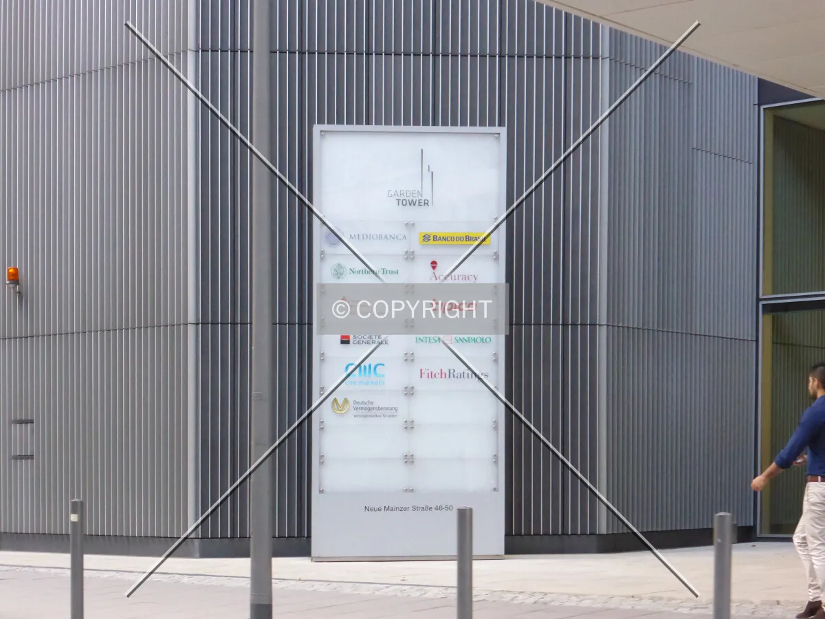 Tenant sign
