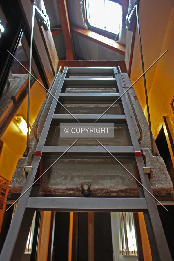 Ladder to an attic