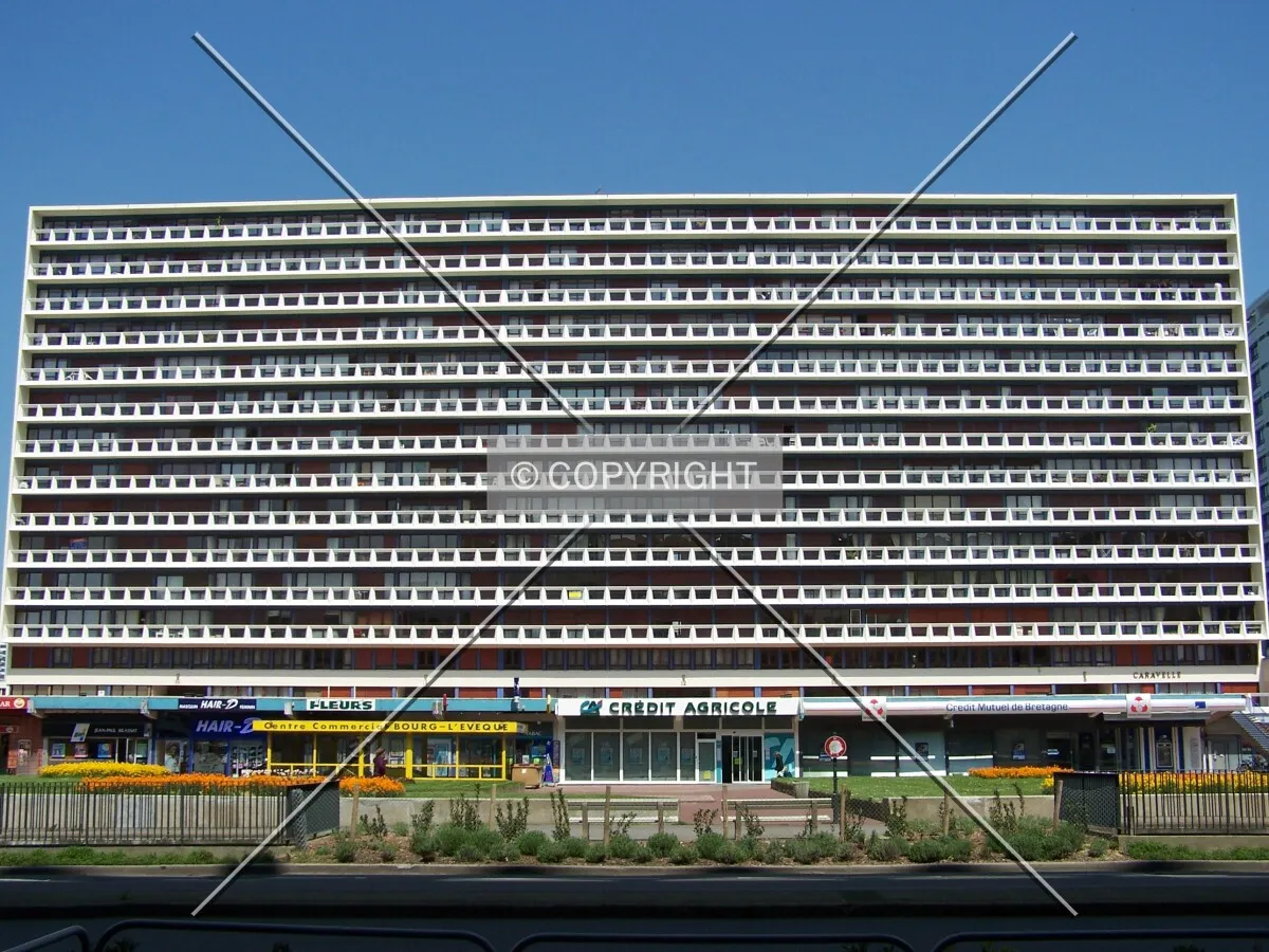 The south side from Rue de Brest
