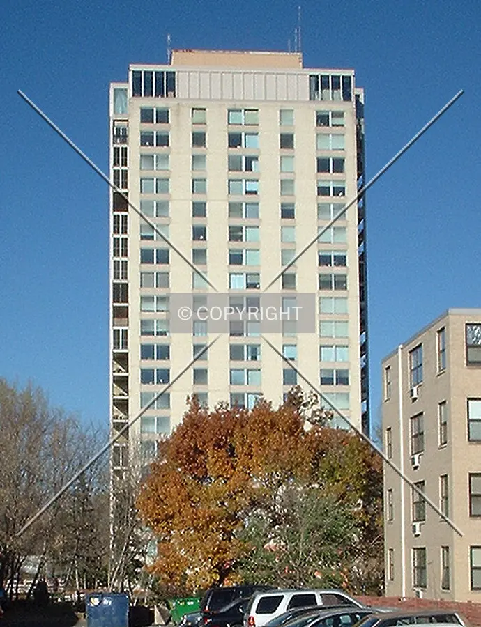 View to the north from West 32nd Street
