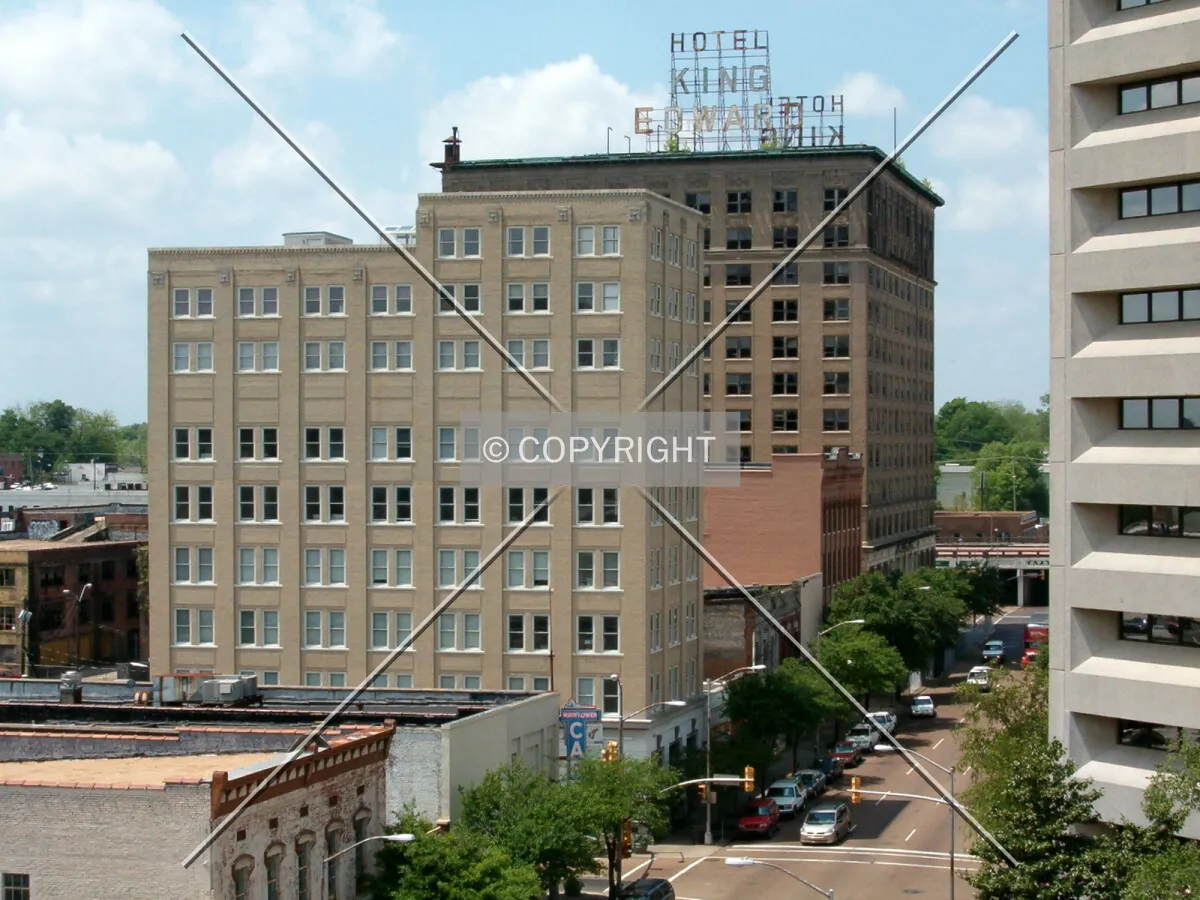View from the east