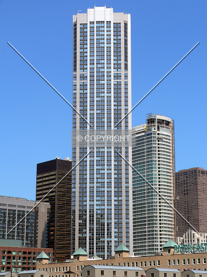 View to the northwest from lower Lake Shore Drive