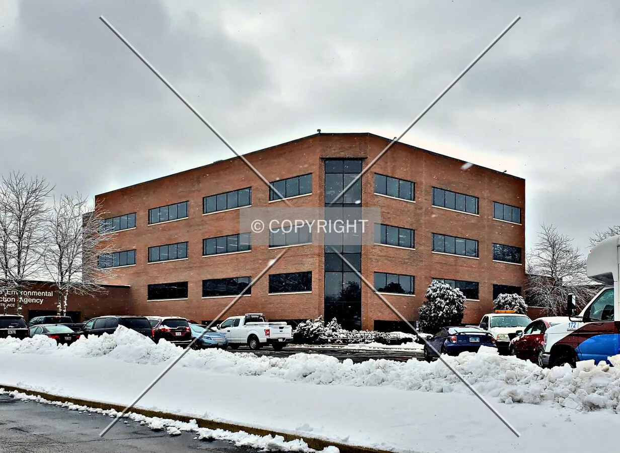 Northeast view; February 13, 2020
