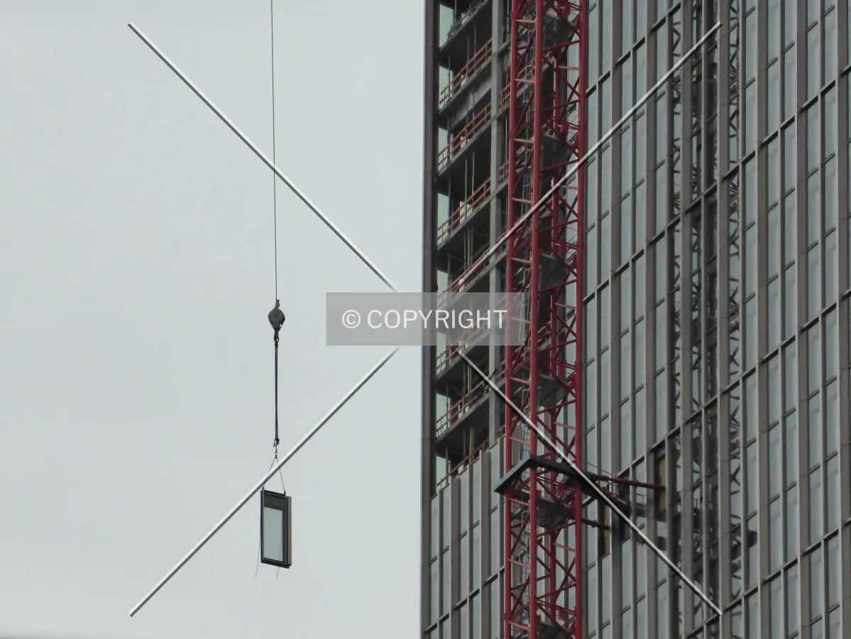 Facade is installed