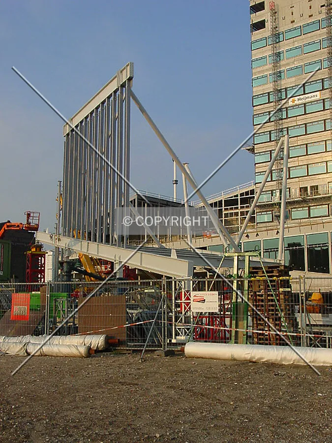 Construction of the auditorium