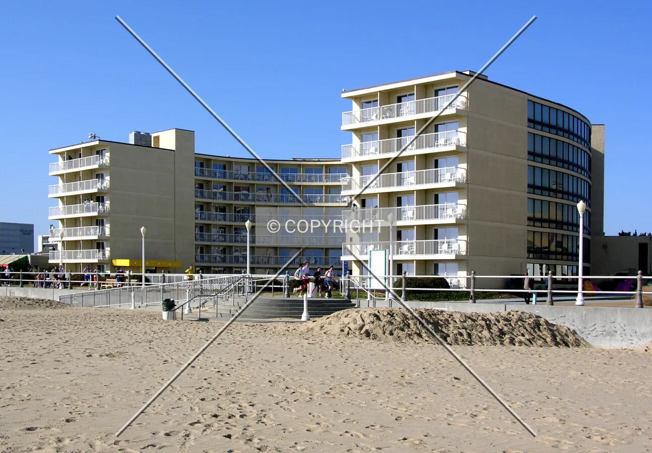 From the beach to the northeast