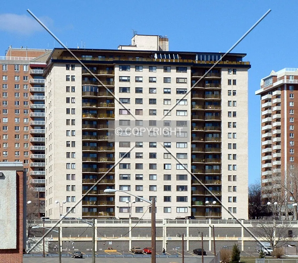 View from the southeast