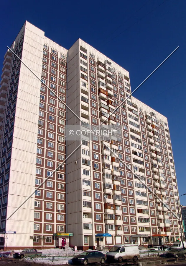 Looking up the southwestern side
