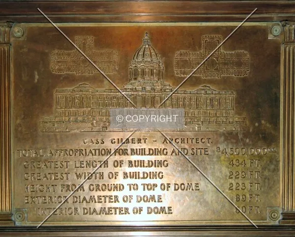Plaque on first floor near entrance