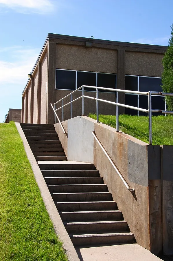 Stairs looking southeast
