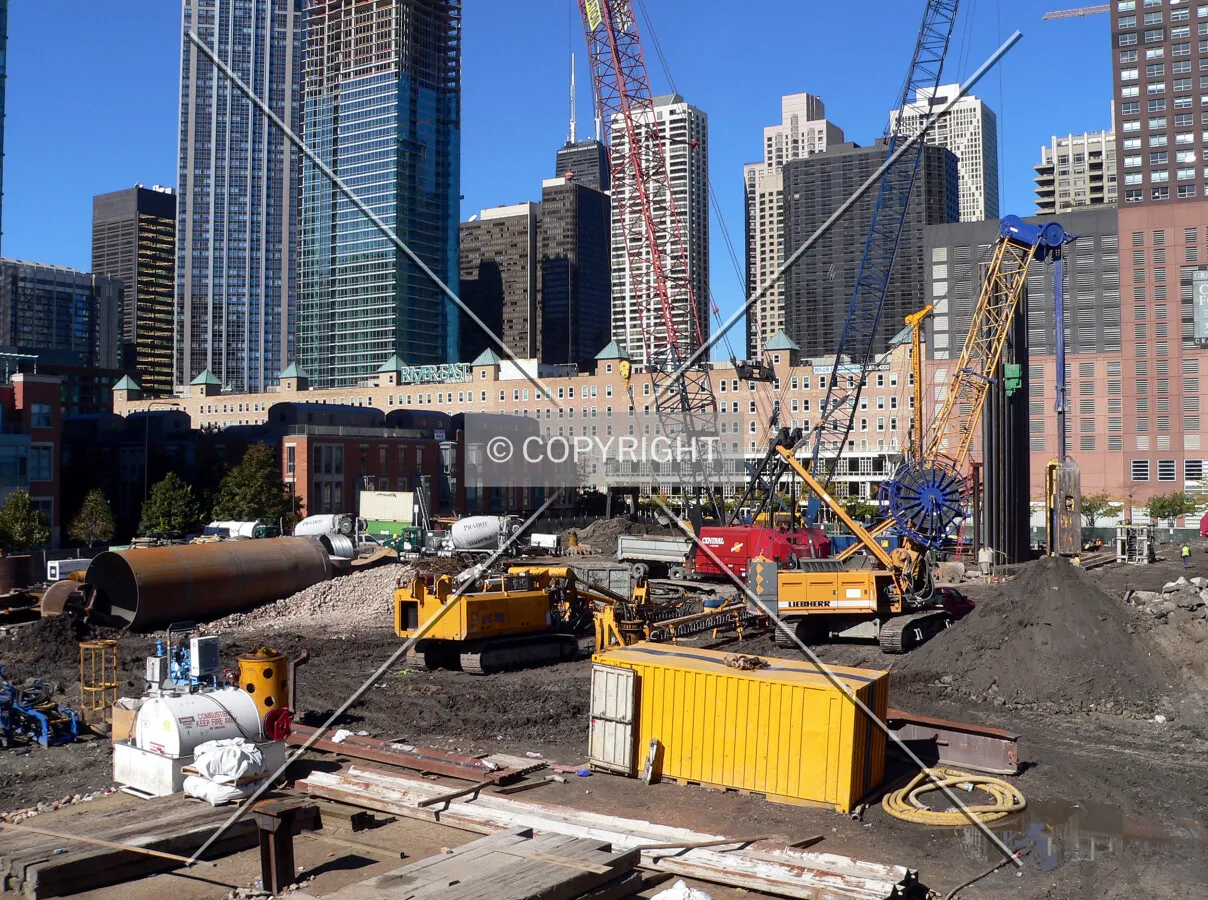 View to the northwest from lower Lake Shore Drive