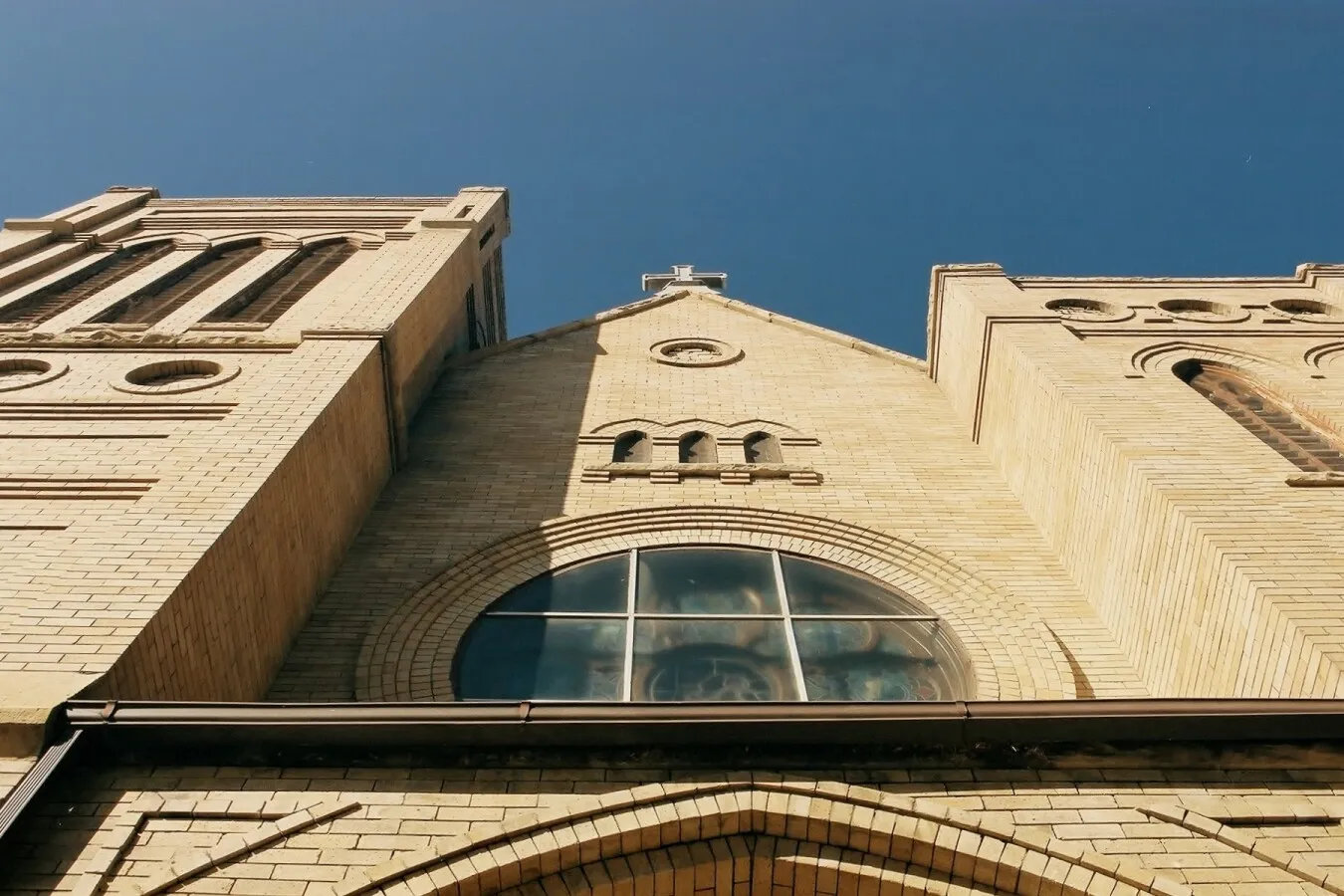 Looking up the east side