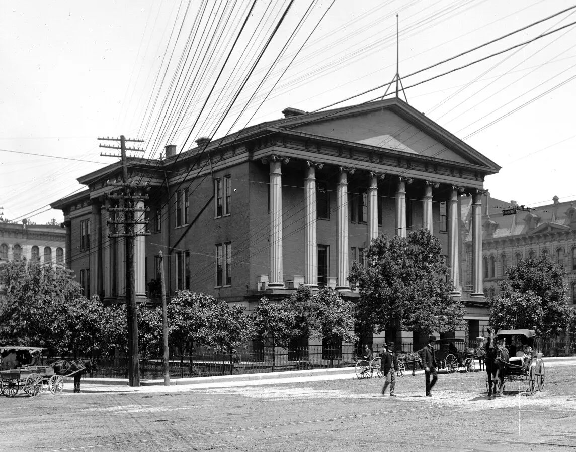 View from the southwest