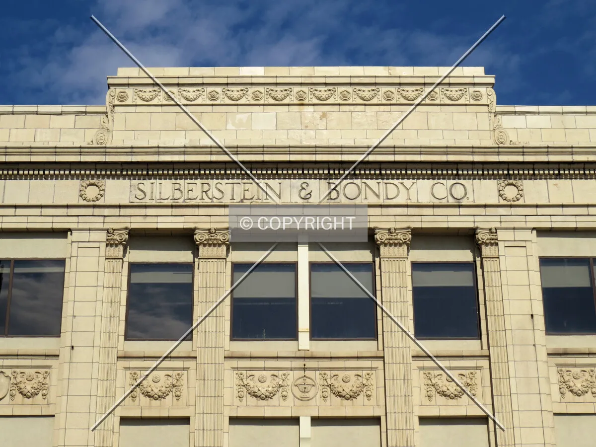 Facade detail and cornice line