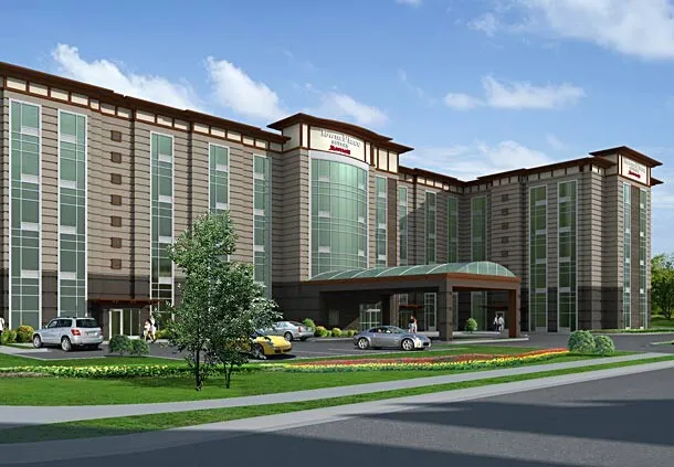 Rendering from the northeast