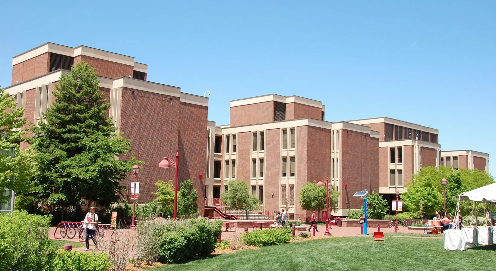 View from the southeast